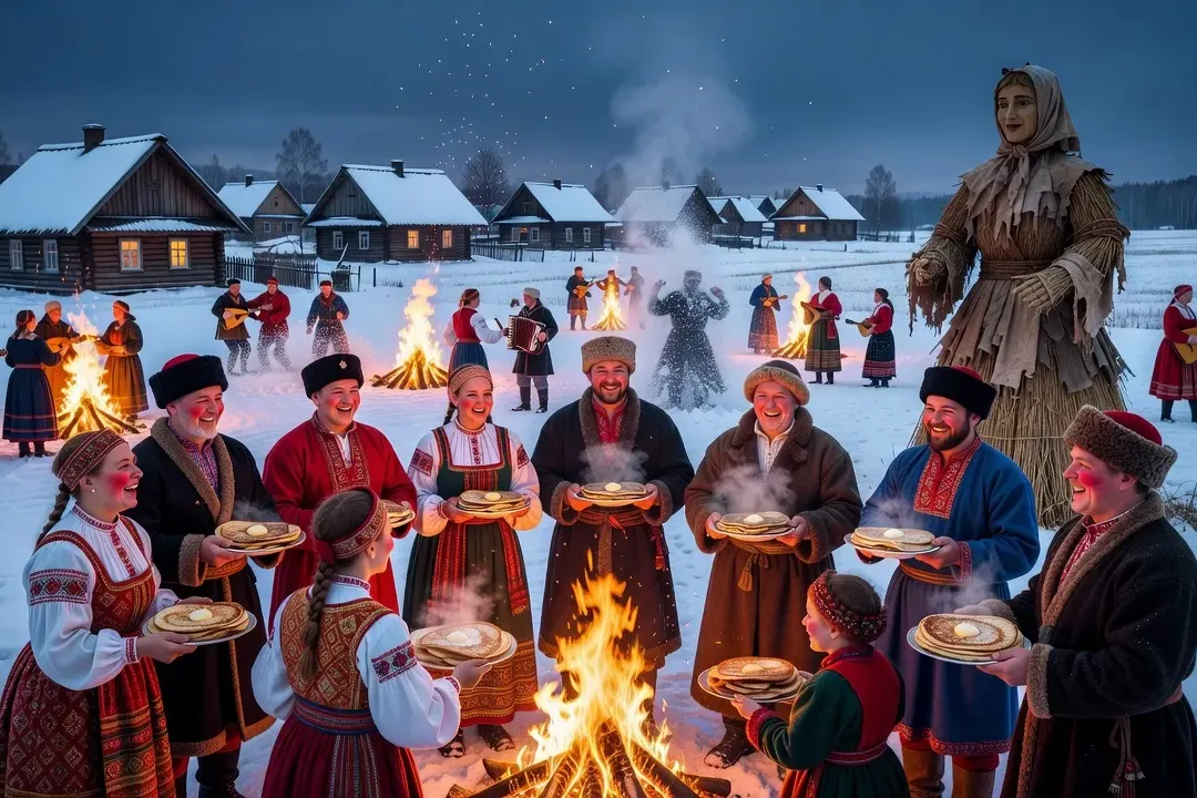 Fêtes folkloriques russes : Maslenitsa, Noël orthodoxe et traditions