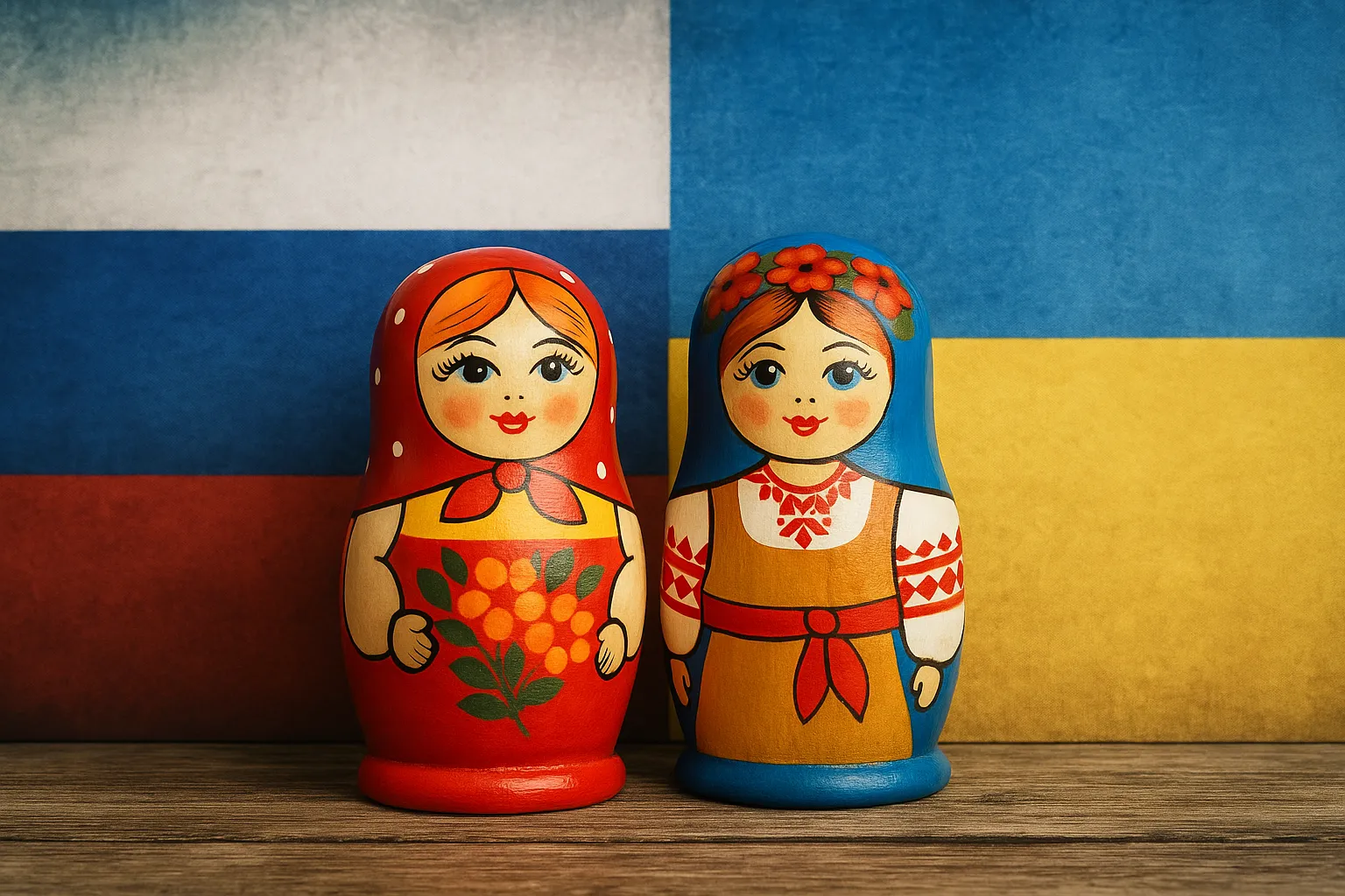 Poupees russes Russie ou Ukraine comparaison culturelle