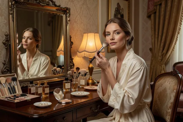 Routine beauté slave : produits de soin naturels russes et maquillage